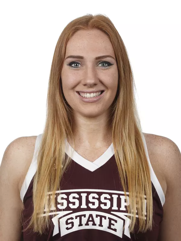 STARKVILLE, MS - JUNE 19, 2019 - Mississippi State Forward Chloe Bibby (#55) headshot in Starkville, MS. Photo By Aaron Cornia