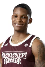 STARKVILLE, MS - October 10, 2019 - Mississippi State Guard Tyson Carter (#23) headshot taken at the Humphrey Coliseum at Mississippi State University in Starkville, MS. Photo By Aaron Cornia
