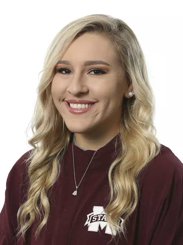 STARKVILLE, MS - September 10, 2019 - Mississippi State Utility Paige Cook (#6) headshot taken at the Holliman Athletic Center at Mississippi State University in Starkville, MS. Photo By Blake Williams