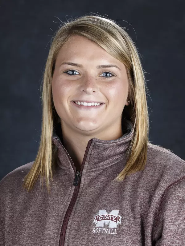 STARKVILLE, MS - September 28, 2016 - Mississippi State Catcher Madison Cousineau (#44) headshot taken at the Shira Complex at Mississippi State University in Starkville, MS. Photo By Kelly Price
