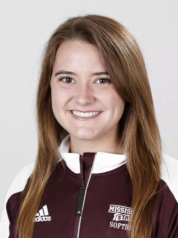 STARKVILLE, MS - September 27, 2017 - Mississippi State Outfielder Grace Dabbs (#12) headshot taken at Mississippi State University in Starkville, MS. Photo By Kelly Price