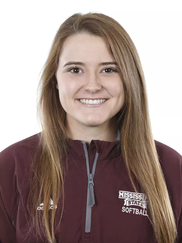 STARKVILLE, MS - September 10, 2018 - Mississippi State Outfielder Grace Dabbs (#12) headshot taken at Mississippi State University in Starkville, MS. Photo By Kelly Donoho