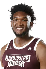 STARKVILLE, MS - October 10, 2019 - Mississippi State Center EJ Datcher (#45) headshot taken at the Humphrey Coliseum at Mississippi State University in Starkville, MS. Photo By Aaron Cornia
