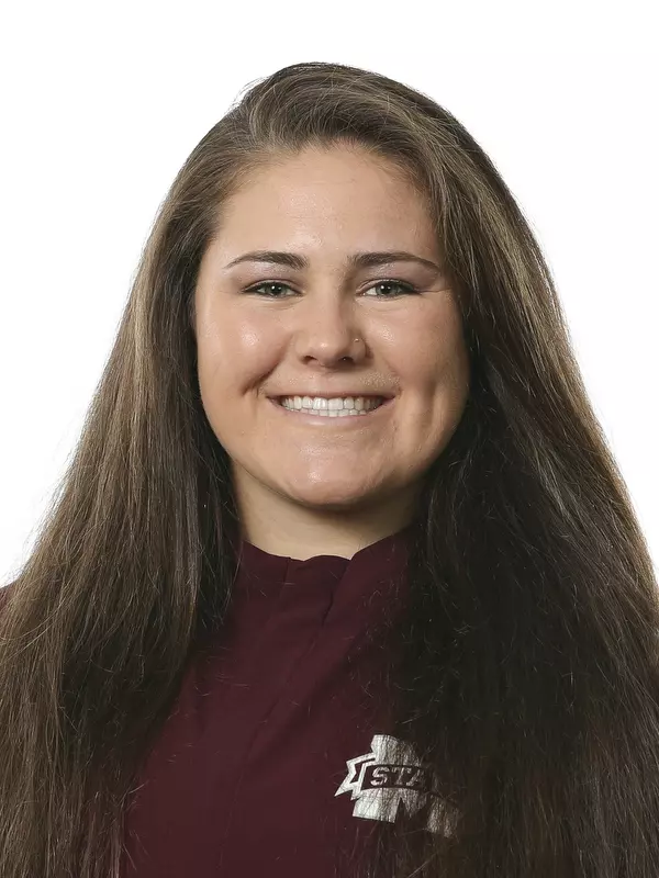 STARKVILLE, MS - September 10, 2019 - Mississippi State Catcher/Infielder Mia Davidson (#33) headshot taken at the Holliman Athletic Center at Mississippi State University in Starkville, MS. Photo By Blake Williams