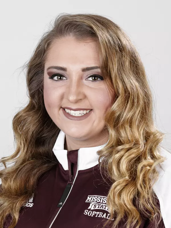 STARKVILLE, MS - September 27, 2017 - Mississippi State Infielder Montana Davidson (#32) headshot taken at Mississippi State University in Starkville, MS. Photo By Kelly Price