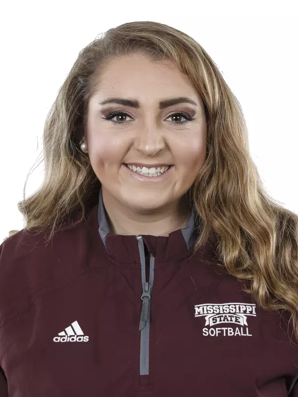 STARKVILLE, MS - September 10, 2018 - Mississippi State Infielder Montana Davidson (#32) headshot taken at Mississippi State University in Starkville, MS. Photo By Kelly Donoho