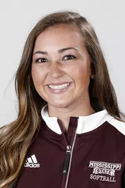 STARKVILLE, MS - September 27, 2017 - Mississippi State Outfielder Maddie Dorsett (#5) headshot taken at Mississippi State University in Starkville, MS. Photo By Kelly Price