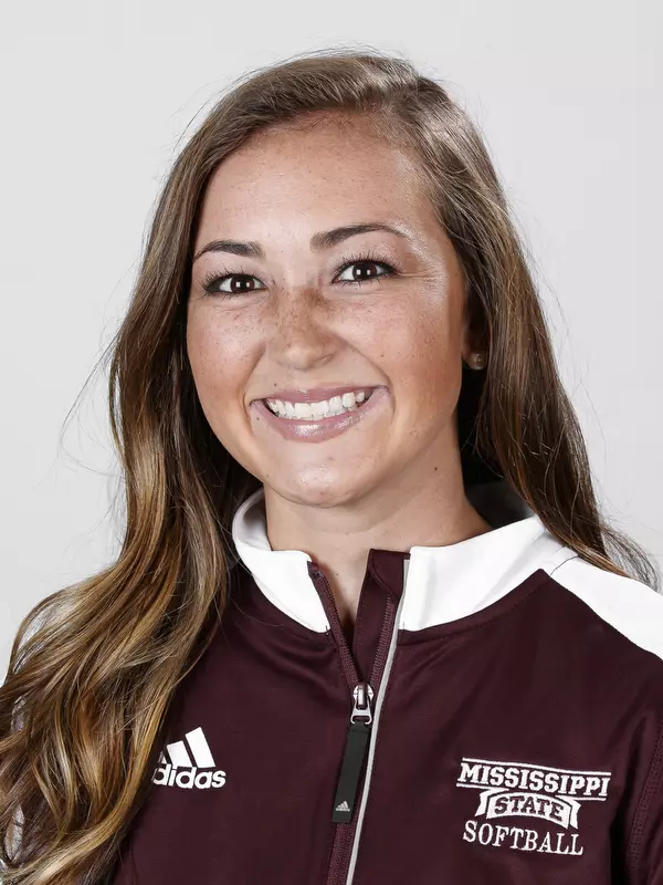 STARKVILLE, MS - September 27, 2017 - Mississippi State Outfielder Maddie Dorsett (#5) headshot taken at Mississippi State University in Starkville, MS. Photo By Kelly Price