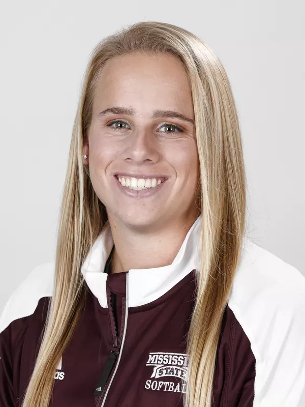 STARKVILLE, MS - September 27, 2017 - Mississippi State Infielder Kinsey Goelz (#10) headshot taken at Mississippi State University in Starkville, MS. Photo By Kelly Price