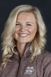 STARKVILLE, MS - September 29, 2016 - Mississippi State Infielder Olivia Golden (#12) headshot taken at the Shira Complex at Mississippi State University in Starkville, MS. Photo By Kelly Price