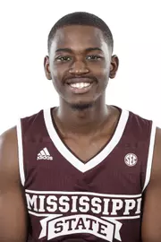 STARKVILLE, MS - September 05, 2018 - Mississippi State Guard TJ Gray (#4) headshot taken at Mississippi State University in Starkville, MS. Photo By Kelly Donoho