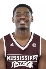 STARKVILLE, MS - September 05, 2018 - Mississippi State Forward Aric Holman (#35) headshot taken at Mississippi State University in Starkville, MS. Photo By Kelly Donoho