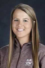 STARKVILLE, MS - September 28, 2016 - Mississippi State Utility Amanda Ivy (#25) headshot taken at the Shira Complex at Mississippi State University in Starkville, MS. Photo By Kelly Price