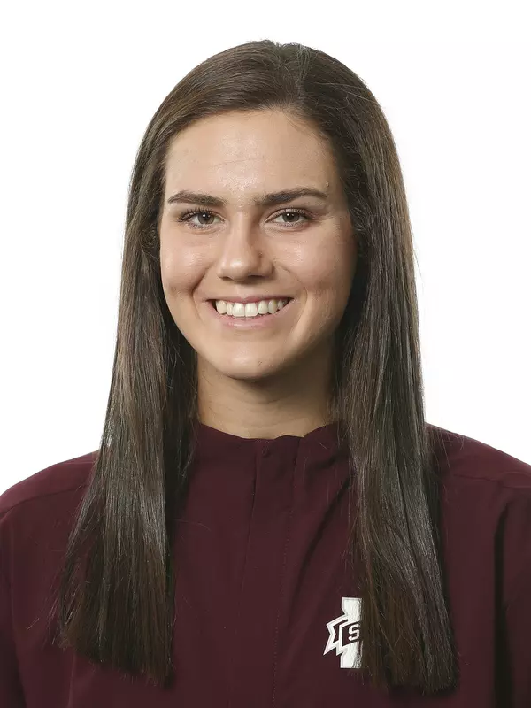 STARKVILLE, MS - September 10, 2019 - Mississippi State Infielder Madisyn Kennedy (#18) headshot taken at the Holliman Athletic Center at Mississippi State University in Starkville, MS. Photo By Blake Williams