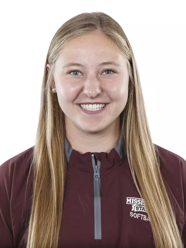STARKVILLE, MS - September 10, 2018 - Mississippi State Softball Graduate Assistant Cassady Knudsen headshot taken at Mississippi State University in Starkville, MS. Photo By Kelly Donoho