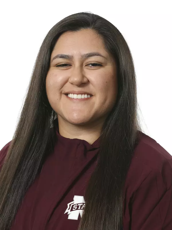 STARKVILLE, MS - September 10, 2019 - Mississippi State Pitcher Alyssa Loza (#98) headshot taken at the Holliman Athletic Center at Mississippi State University in Starkville, MS. Photo By Blake Williams