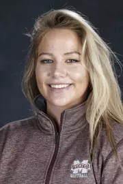STARKVILLE, MS - September 28, 2016 - Mississippi State Catcher Lexi Malone (#55) headshot taken at the Shira Complex at Mississippi State University in Starkville, MS. Photo By Kelly Price