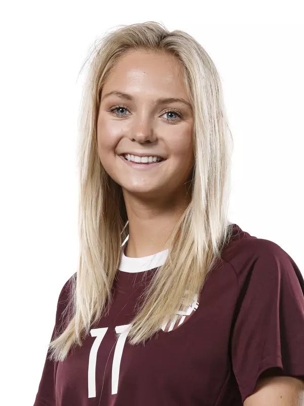 STARKVILLE, MS - July 12, 2019 - Mississippi State Midfielder Stormy Meier (#11) headshot taken at Mississippi State University in Starkville, MS. Photo By Aaron Cornia