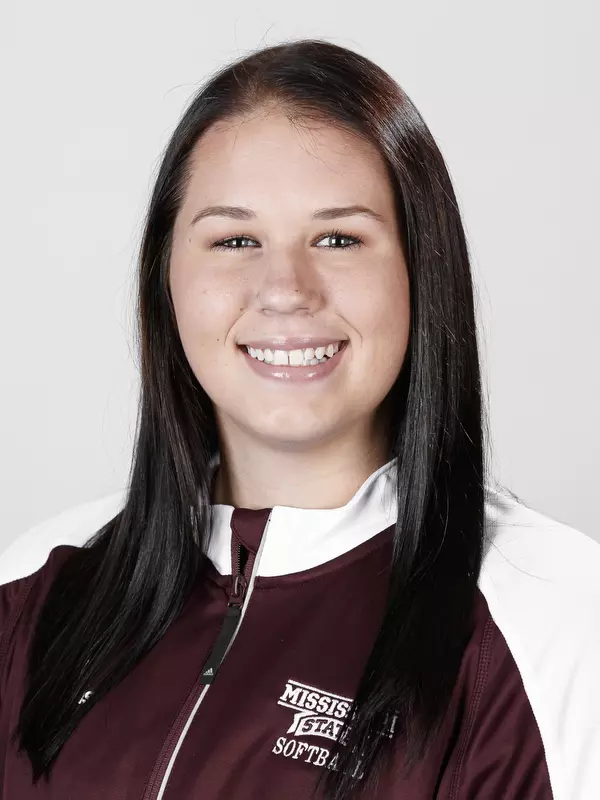 STARKVILLE, MS - September 27, 2017 - Mississippi State Pitcher Emily Mitchell (#27) headshot taken at Mississippi State University in Starkville, MS. Photo By Kelly Price