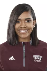 STARKVILLE, MS - September 10, 2018 - Mississippi State Outfielder Chloe Morgan (#25) headshot taken at Mississippi State University in Starkville, MS. Photo By Kelly Donoho
