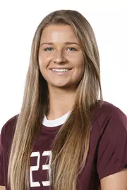 STARKVILLE, MS - July 11, 2019 - Mississippi State Midfielder/Forward Hayden Oswalt (#23) headshot taken at Mississippi State University in Starkville, MS. Photo By Aaron Cornia