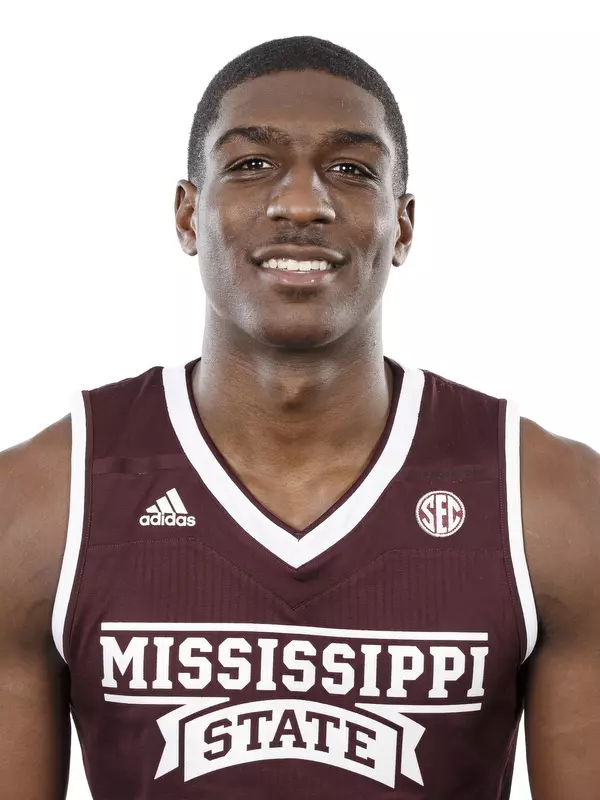 STARKVILLE, MS - September 05, 2018 - Mississippi State Forward Reggie Perry (#1) headshot taken at Mississippi State University in Starkville, MS. Photo By Kelly Donoho