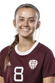 STARKVILLE, MS - July 12, 2019 - Mississippi State Defenseman/Midfielder Madison Rust (#8) headshot taken at Mississippi State University in Starkville, MS. Photo By Aaron Cornia