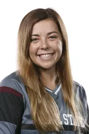 STARKVILLE, MS - July 11, 2019 - Mississippi State Goalkeeper Emily Samisch (#0) headshot taken at Mississippi State University in Starkville, MS. Photo By Aaron Cornia