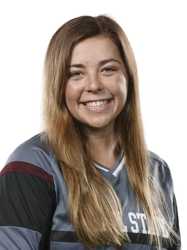 STARKVILLE, MS - July 11, 2019 - Mississippi State Goalkeeper Emily Samisch (#0) headshot taken at Mississippi State University in Starkville, MS. Photo By Aaron Cornia