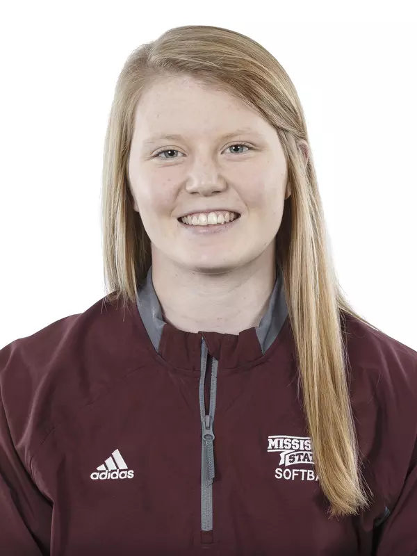 STARKVILLE, MS - September 10, 2018 - Mississippi State Outfielder Anna Kate Segars (#7) headshot taken at Mississippi State University in Starkville, MS. Photo By Kelly Donoho