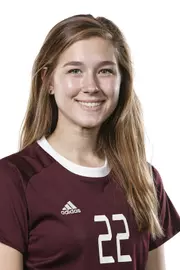 STARKVILLE, MS - July 12, 2019 - Mississippi State Defenseman Grace Seymour (#22) headshot taken at Mississippi State University in Starkville, MS. Photo By Aaron Cornia