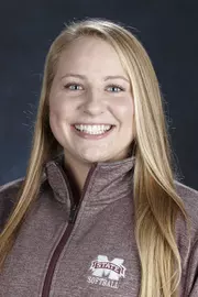 STARKVILLE, MS - September 28, 2016 - Mississippi State Pitcher Alexis Silkwood (#8) headshot taken at the Shira Complex at Mississippi State University in Starkville, MS. Photo By Kelly Price