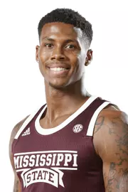 STARKVILLE, MS - October 10, 2019 - Mississippi State Guard DJ Stewart Jr (#3) headshot taken at the Humphrey Coliseum at Mississippi State University in Starkville, MS. Photo By Aaron Cornia