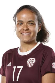 STARKVILLE, MS - July 11, 2019 - Mississippi State Midfielder/Defenseman Sam Stiglmair (#17) headshot taken at Mississippi State University in Starkville, MS. Photo By Aaron Cornia