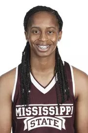 STARKVILLE, MS - August 03, 2018 - Mississippi State Guard Nyah Tate (#20) headshot taken at Mississippi State University in Starkville, MS. Photo By Kelly Donoho