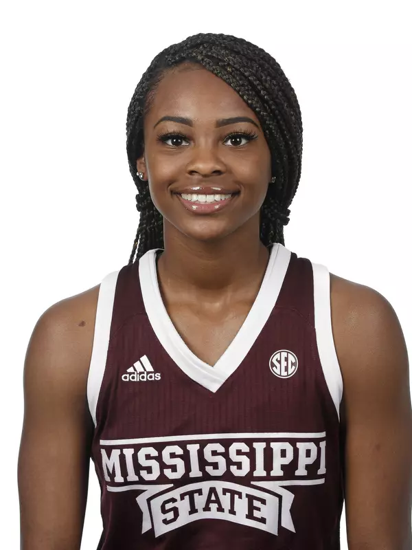STARKVILLE, MS - JUNE 19, 2019 - Mississippi State Guard Myah Taylor (#1) headshot in Starkville, MS. Photo By Aaron Cornia