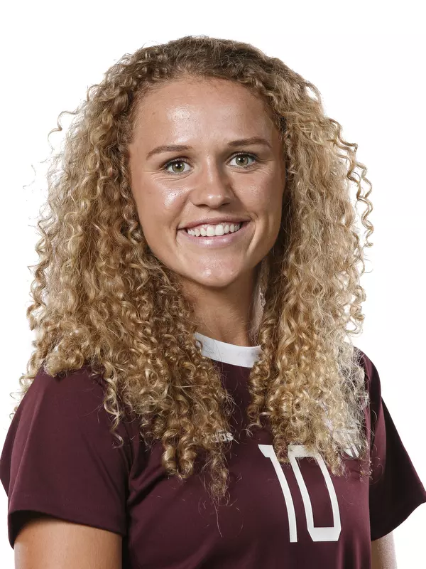 STARKVILLE, MS - July 11, 2019 - Mississippi State Forward/Midfielder MaKayla Waldner (#10) headshot taken at Mississippi State University in Starkville, MS. Photo By Aaron Cornia