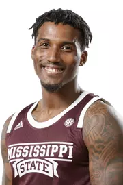 STARKVILLE, MS - October 10, 2019 - Mississippi State Guard Nick Weatherspoon (#0) headshot taken at the Humphrey Coliseum at Mississippi State University in Starkville, MS. Photo By Aaron Cornia