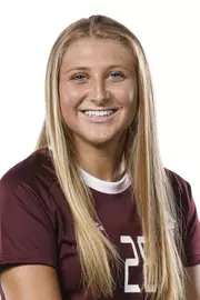 STARKVILLE, MS - July 12, 2019 - Mississippi State Midfielder Katelyn Williams (#28) headshot taken at Mississippi State University in Starkville, MS. Photo By Aaron Cornia