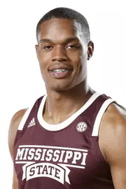 STARKVILLE, MS - October 10, 2019 - Mississippi State Guard Robert Woodard II (#12) headshot taken at the Humphrey Coliseum at Mississippi State University in Starkville, MS. Photo By Aaron Cornia