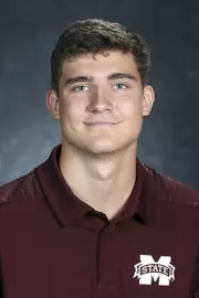 STARKVILLE, MS - July 10, 2018 - Mississippi State Kicker Dan Mills (#30) headshot taken at Mississippi State University in Starkville, MS. Photo By Kelly Donoho
