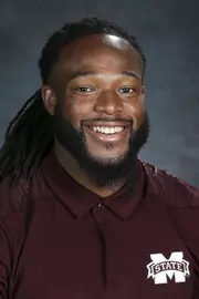 STARKVILLE, MS - July 10, 2018 - Mississippi State Defensive Back Chris Rayford (#24) headshot taken at Mississippi State University in Starkville, MS. Photo By Kelly Donoho