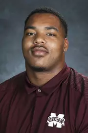 STARKVILLE, MS - July 10, 2018 - Mississippi State Defensive Lineman Jeffery Simmons (#94) headshot taken at Mississippi State University in Starkville, MS. Photo By Kelly Donoho