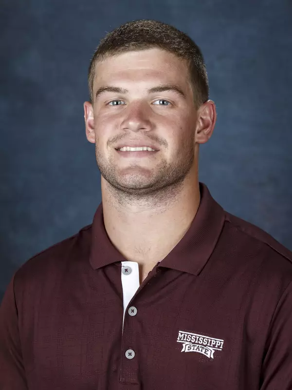 STARKVILLE, MS - August 11, 2017 - Mississippi State’s Blake Armour (#22) headshot taken at Mississippi State University in Starkville, MS. Photo By Kelly Price