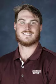 STARKVILLE, MS - August 11, 2017 - Mississippi State Quarterback Rip Kirk (#12) headshot taken at Mississippi State University in Starkville, MS. Photo By Kelly Price