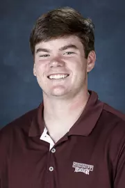 STARKVILLE, MS - August 11, 2017 - Mississippi State Offensive Lineman Harry Parker (#68) headshot taken at Mississippi State University in Starkville, MS. Photo By Kelly Price