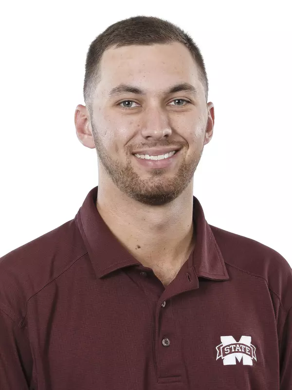 STARKVILLE, MS - August 24, 2018 - Mississippi State Volunteer Assistant Women’s Golf Coach Robbie Fields headshot taken at Mississippi State University in Starkville, MS.
Photo By Kelly Donoho