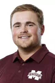 STARKVILLE, MS - September 11, 2019 - Mississippi State’s Garrett Johnson headshot taken at Mississippi State University in Starkville, MS. Photo By Aaron Cornia