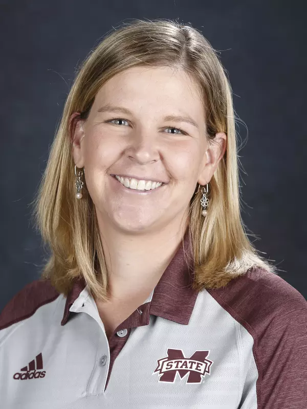 STARKVILLE, MS - August 17, 2016 - Mississippi State Assistant Women’s Golf Coach Leigh Treloar headshot taken at Mississippi State University in Starkville, MS. Photo By Kelly Price