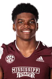 STARKVILLE, MS - June 16, 2022 - Mississippi State Safety Wesley Miller headshot taken at the Holliman Athletic Center at Mississippi State University in Starkville, MS. Photo By Kevin Snyder